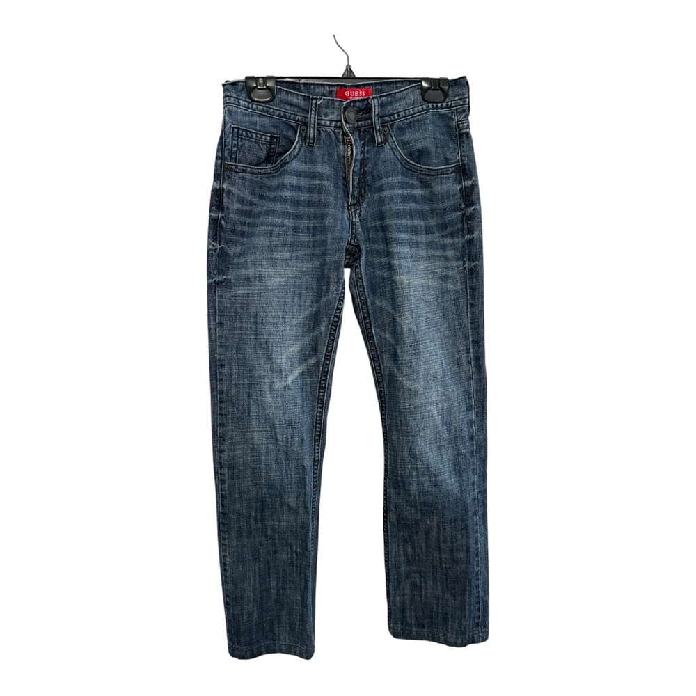 Guess Men's Blue Denim Straight Jeans. Size 29/32